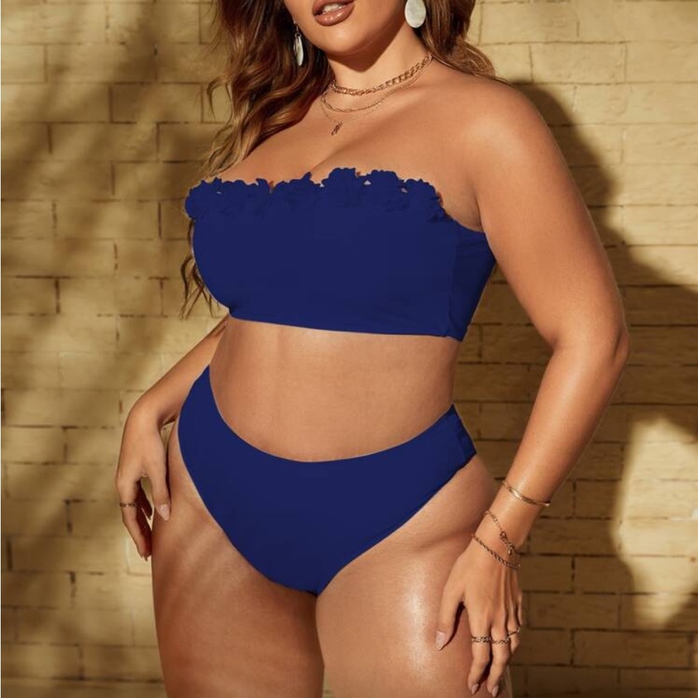SHEIN Stylish Blue Bikini Set